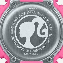 Reloj G-Shock x Barbie™ edición limitada en resina rosa, GMA-S110BE-4AER.