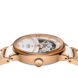 Reloj Rado Centrix Automatic Diamonds Open Heart blanco, R30029932.