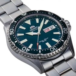 Reloj Orient Mako Kamasu III automático y esfera verde, RA-AA0004E39B.