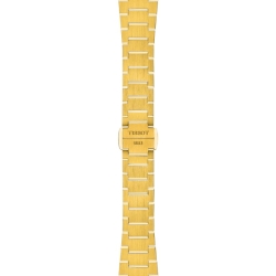 Reloj Tissot PRX 25 mm en acero dorado amarillo, T1370103302100.