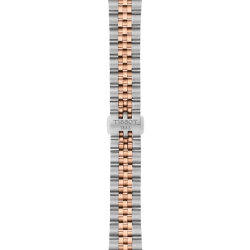 Reloj Tissot Ballade de 34 mm caja, bicolor rosé, T1562102203101.