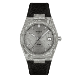 Reloj Tissot PRX Powermatic 80 damasco y correa piel, T1378079608100.