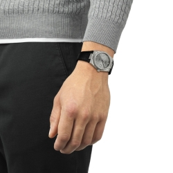 Reloj Tissot PRX Powermatic 80 damasco y correa piel, T1378079608100.