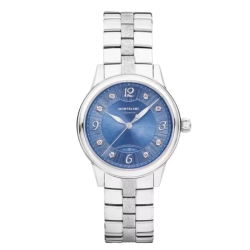 Reloj Montblanc Bohème Automatic Date mujer con diamantes, 134341.
