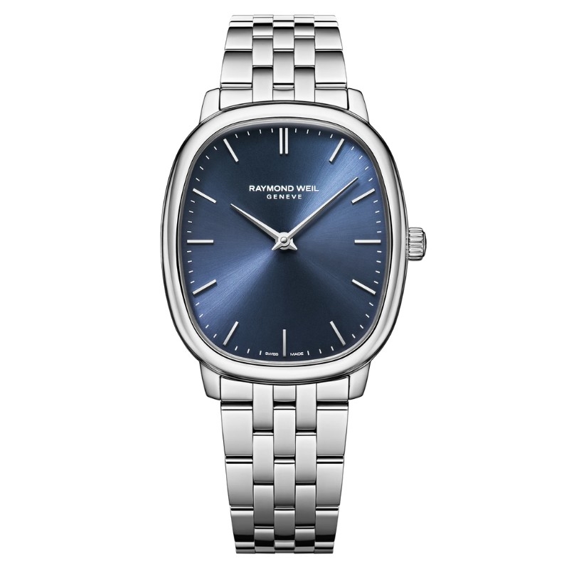 Reloj Raymond Weil Toccata Heritage esfera azul, 2280-ST-50001.