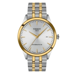 Reloj Tissot Classic Dream Powermatic 80 bicolor 40 mm T1584072203100.
