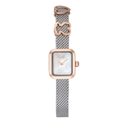 Reloj Tous Icon Time Charms bicolor rosé y esfera nácar, 3000149500.