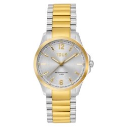Reloj Tous Drive New en acero bicolor dorado 33 mm, 3000148700.