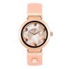 Reloj inteligente Tous S-Connect caja rosé y correa nude, 3000147800.
