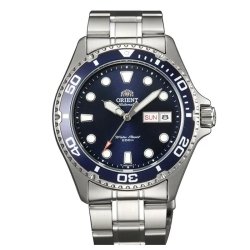 Reloj Orient Mako II automático, esfera azul y 200 m, TAA02005D9.