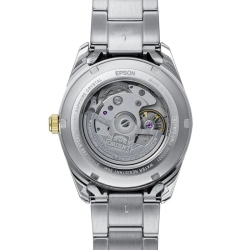 Reloj Orient Stretto automático de hombre bicolor, RA-AC0R01S30B.