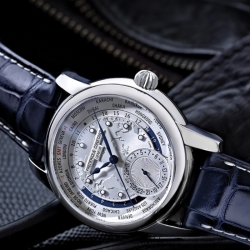 Reloj Frederique Constant Manufacture Classic WorldTimer, FC-718WM4H6.