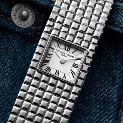 Reloj Frederique Constant Classics Manchette en acero, FC-200WR1MC6B.