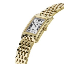 Reloj Frederique Constant Classics Carree  acero dorado, FC-235S2C5B.