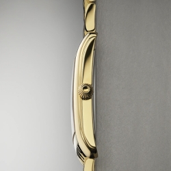 Reloj Frederique Constant Classics Carree  acero dorado, FC-235S2C5B.