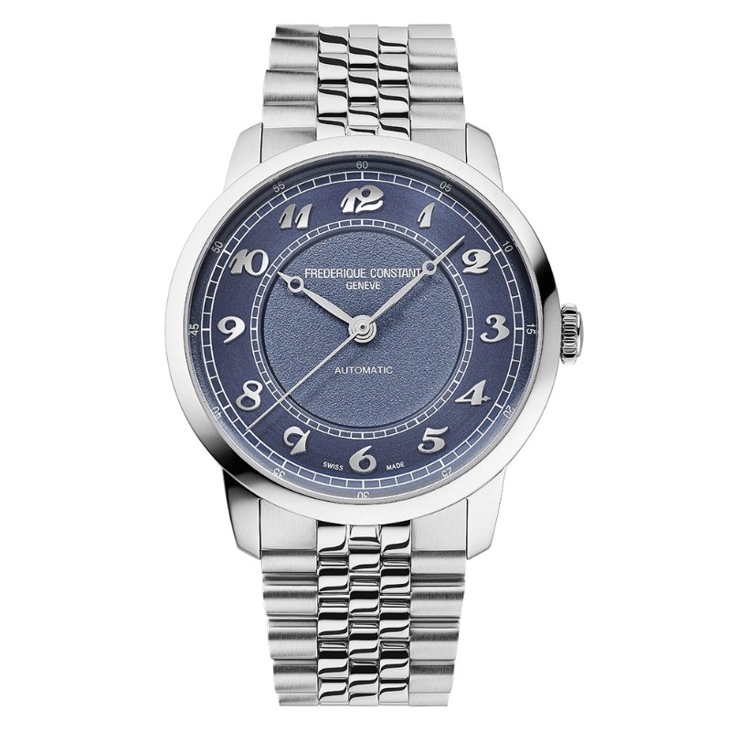 Reloj Frederique Constant Première Automatic esfera azul FC-301BL3B6B.