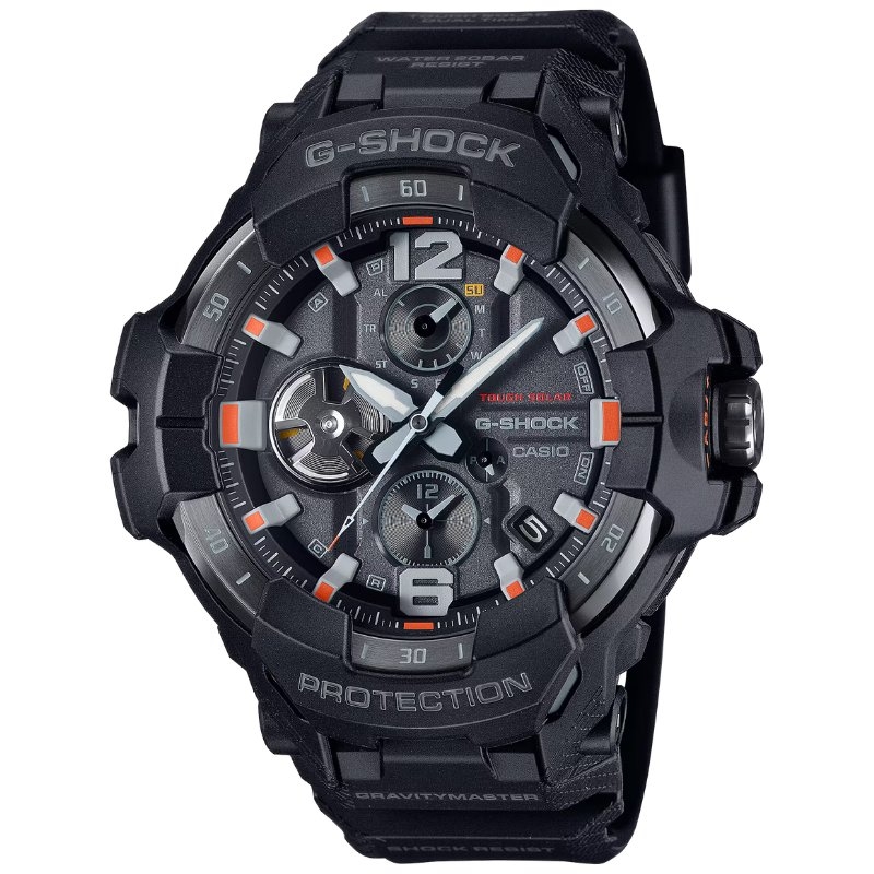 Reloj G-Shock Master of G Gravitymaster con naranja, GR-B300EC-1AER.