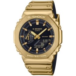 Reloj G-Shock Fine Metallic Series en dorado, GM-2100YMG-9AER.