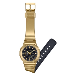Reloj G-Shock Fine Metallic Series en dorado, GM-2100YMG-9AER.