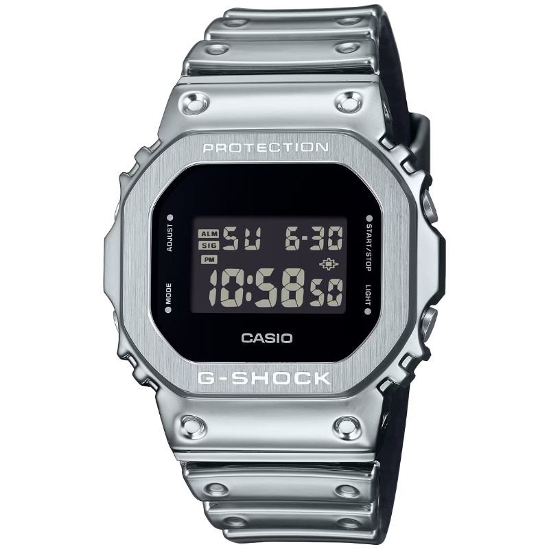 Reloj G-Shock G-Steel Fine Metallic Series en plateado, GM-5600YM-8ER.
