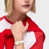 Reloj Tous Epic Icon KDT Charms dorado y correa blanca, 3000148900.