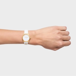 Reloj Tous Epic Icon KDT Charms dorado y correa blanca, 3000148900.