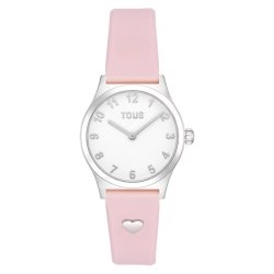 Reloj Tous Epic Icon KDT Charms correa silicona rosa, 3000149000.