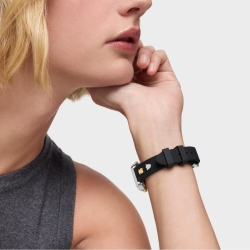 Reloj Tous digital XPRESurSLF bicolor y correa negra, 3000150800.