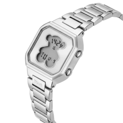 Reloj Tous D-Bear Mini digital en acero, 3000148400.