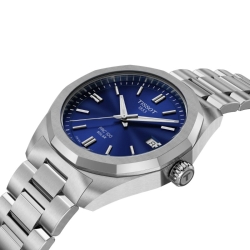 Reloj Tissot PRC 100 Solar esfera azul en 34 mm, T1518221104100.