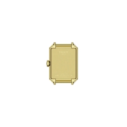 Reloj Tissot SRV en acero dorado, 30 mm, T1601103302300.