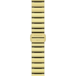 Reloj Tissot SRV en acero dorado, 30 mm, T1601103302300.