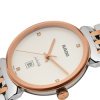 Reloj Rado Florence Classic Diamonds mujer bicolor rosé, esfera clara, R48913723.