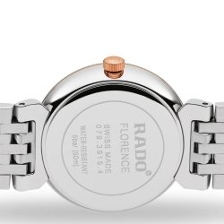 Reloj Rado Florence Classic Diamonds mujer bicolor rosé, esfera clara, R48913723.