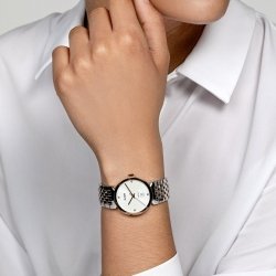 Reloj Rado Florence Classic Diamonds mujer bicolor rosé, esfera clara, R48913723.
