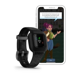 Reloj inteligente Garmin vívofit jr.3 negro Black Cosmic 010-02441-03.