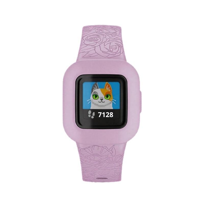 Reloj inteligente Garmin vívofit jr.3 en resina lila, 010-02441-01.