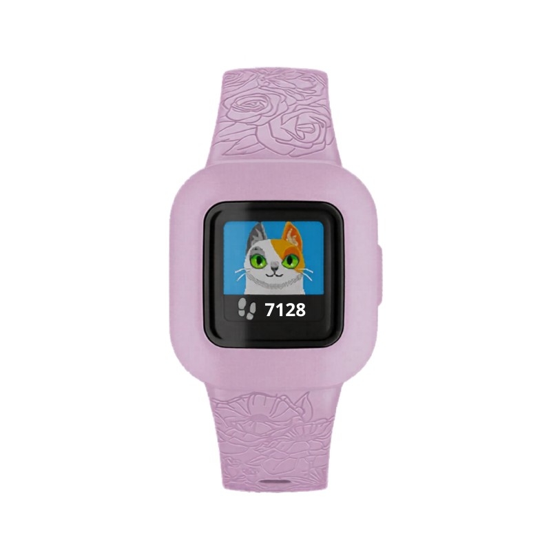 Reloj inteligente Garmin vívofit jr.3 en resina lila, 010-02441-01.