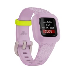 Reloj inteligente Garmin vívofit jr.3 en resina lila, 010-02441-01.
