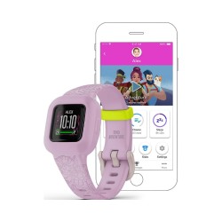 Reloj inteligente Garmin vívofit jr.3 en resina lila, 010-02441-01.