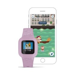 Reloj inteligente Garmin vívofit jr.3 en resina lila, 010-02441-01.