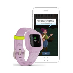 Reloj inteligente Garmin vívofit jr.3 en resina lila, 010-02441-01.