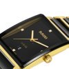 Reloj Rado Integral Diamonds dorado y cerámica negra, R20256712.