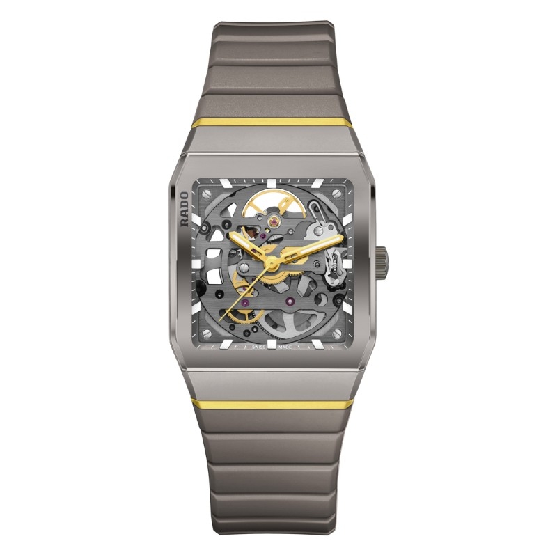 Reloj Rado Anatom Automatic Skeleton detalles dorados, R10206109.
