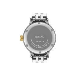 Reloj Seiko Presage Cockatil Time automático mujer bicolor, SRE010J1.