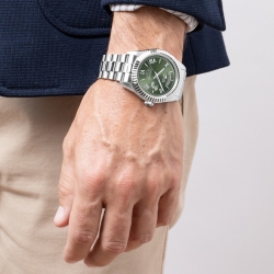 Reloj Lotus de hombre Freedom con dial verde y circonitas, 18854/6.