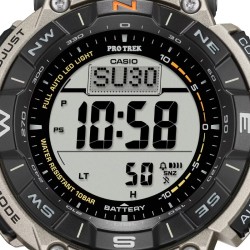 Reloj Casio Pro Trek Tough Solar de resina biológica y titanio, PRG-340T-7ER.
