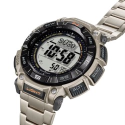 Reloj Casio Pro Trek Tough Solar de resina biológica y titanio, PRG-340T-7ER.