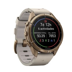 Reloj Garmin fēnix® 9 Pro inReach® de 43 y correa extra, 010-04335-41.