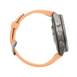 Reloj Garmin fēnix® 9 Pro inReach® 43 mm y correa salmón, 010-04335-01.